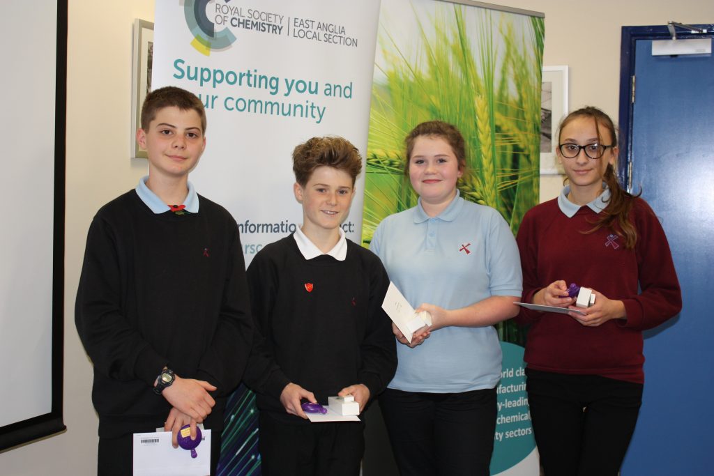 Briar Chemicals hosts Top of the Bench chemistry competition from Sprowston Community High School